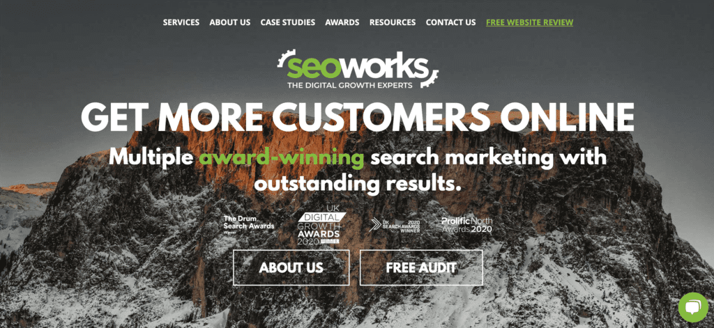 SEO Works Homepage